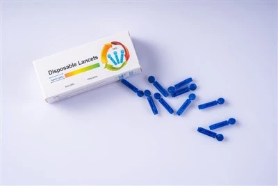 Lancetă de glucoză din sânge de unică folosință